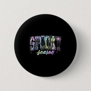  Halloween Horror Soky Season Ghost Mannen Wo Ronde Button 5,7 Cm