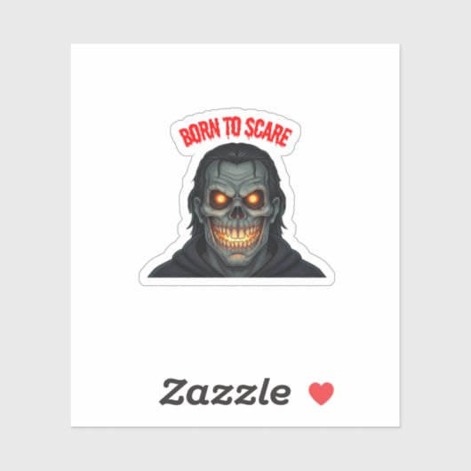 Halloween Horror Sticker (Vel)