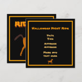Halloween Horse (Voorkant / Achterkant)