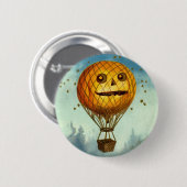  Halloween Hot Air Ballonpomp Ronde Button 5,7 Cm (Voorkant /achterkant)