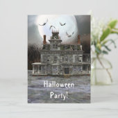 Halloween House 5 x 7 Invitation (Debout devant)