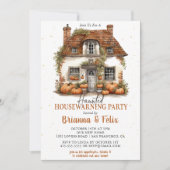 Halloween Housewarming Feest Kaart (Voorkant)