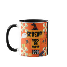 Halloween huent ! Noir tasse combinée de 11 onces