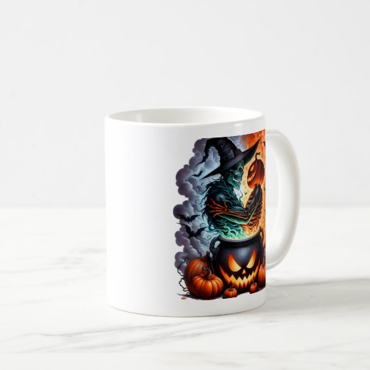 Halloween Hugs Café Mug (Devant droit)