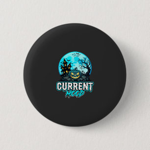 Halloween Huidige Stemming Geheime Pompoen Ronde Button 5,7 Cm