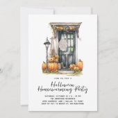 Halloween Huis | Housewarming Party Aankondiging (Voorkant)