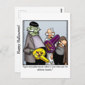 Halloween Humor Briefkaart (Voorkant / Achterkant)