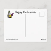Halloween Humor Briefkaart (Achterkant)