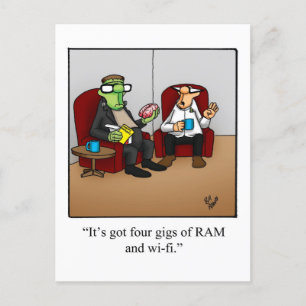 Halloween Humor Briefkaart