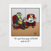 Halloween Humor Briefkaart (Voorkant)