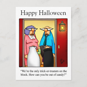 Halloween Humor Briefkaarten "Spectickles"