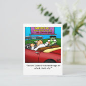 Halloween Humor Briefkaarten "Spectickles" (Staand voorkant)