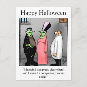 Halloween Humor Briefkaarten "Spectickles"