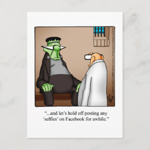 Halloween Humor Briefkaarten "Spectickles"