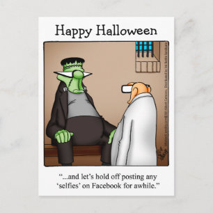 Halloween Humor Briefkaarten "Spectickles"