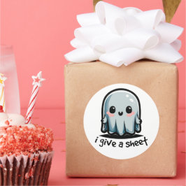 Halloween humor ronde sticker