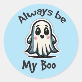 Halloween humor ronde sticker