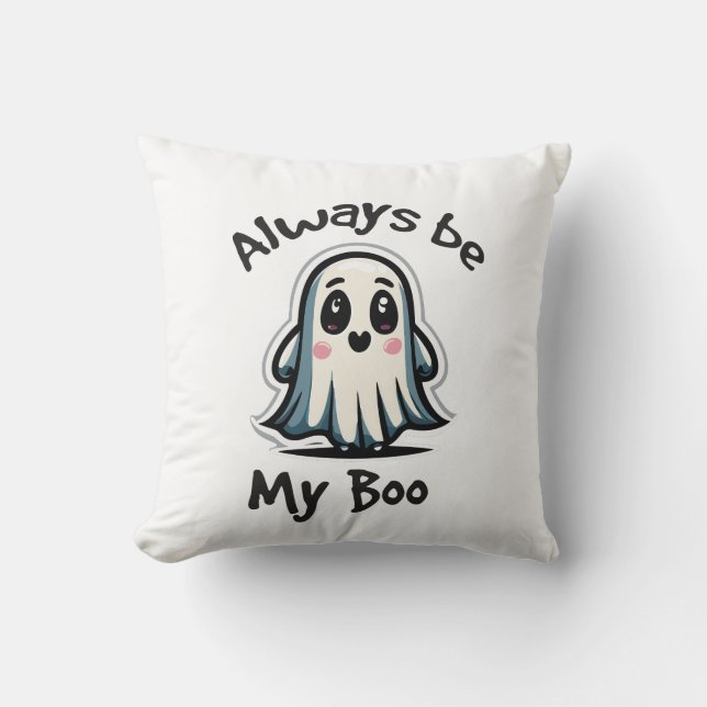 Halloween humor spook kussen (Voorkant)