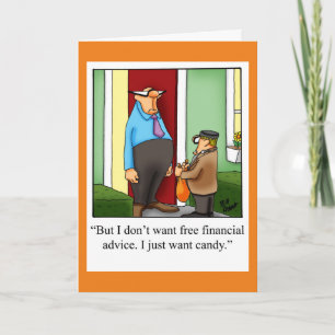 Halloween Humor Wenskaart voor Halloween Kaart