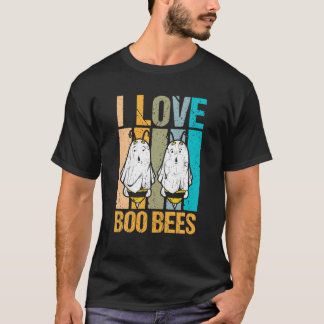 Halloween I Love Boo bijen T-shirt