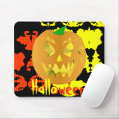 "Halloween I" Mousepad Muismat (Met muis)