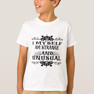 Halloween Ik ben zelf vreemde en ongewone Mannen v T-shirt