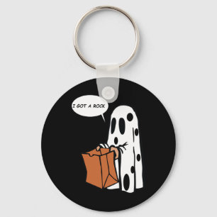 Halloween ik heb een Rock Ghost Sleutelhanger