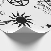 halloween illuminati oog cadeaupapier (Hoek)