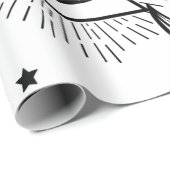 halloween illuminati oog cadeaupapier (Rol Hoek)