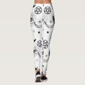 halloween illuminati oog leggings (Achterkant)