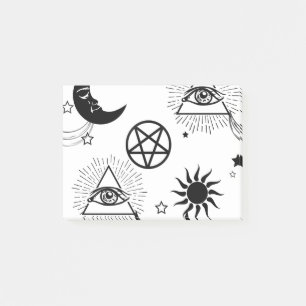 halloween illuminati oog post-it® notes