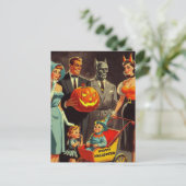  Halloween Illustratie Briefkaart (Staand voorkant)