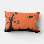 Halloween Illustratie Lumbar Pillow Kussen (Achterkant)