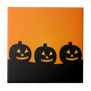 Halloween Illustratie Tegeltje