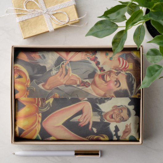 Halloween Illustratie Tissuepapier (Geschenk)