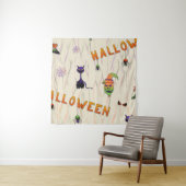 Halloween Illustrations Wandkleed (In situ)