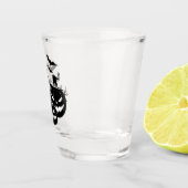 Halloween in black and white shot glas (Rechts)
