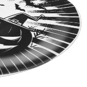 Halloween in black and white snijplank (Hoek)