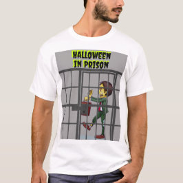 Halloween in Gevangenis, Grappig Amerikaans politi T-shirt