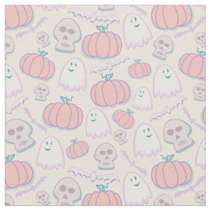 Halloween in Pastels Stof