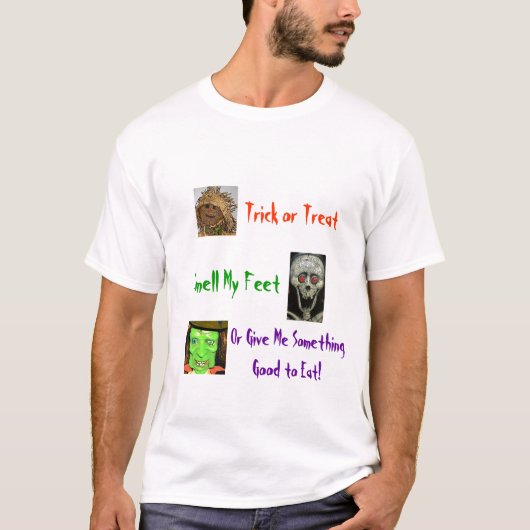 Halloween indiquant le T-shirt (Devant)