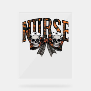 Halloween Infirmière Scary Coquette Bow Classic T-