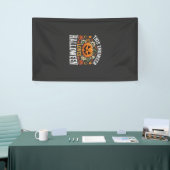 Halloween Ingenieur Pompoen Vector Spandoek (Beurs)