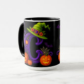 Halloween initial "C" Mug (Devant gauche)