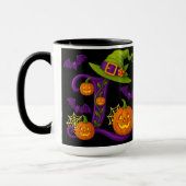 Halloween initial "L" Mug (Gauche)