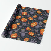Halloween inpakpapier (Uitgerold)