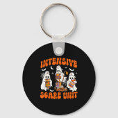 Halloween Intensive Care E Unit Ghost Nurse Icu Nu Sleutelhanger (Voorkant)