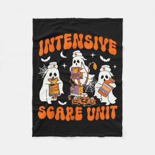 Halloween Intensive Care E Unit Spookverpleegster Fleece Deken