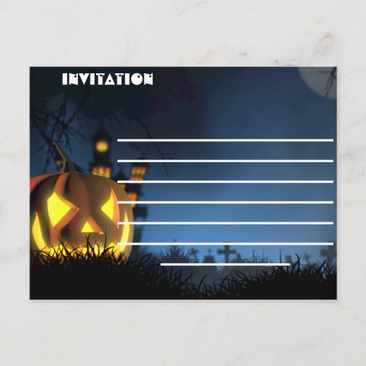 halloween invitation (Devant)