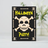 Halloween Invitation à la fête d'Halloween (Debout devant)